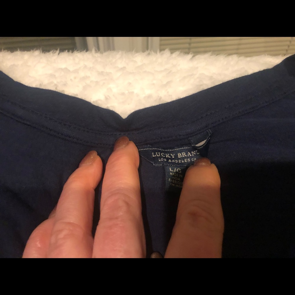 Lucky brand longsleeve shirt never worn